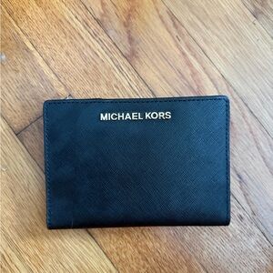 Michael Kors Black Leather Wallet